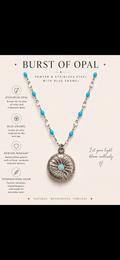 “Opal Bloom” Necklace