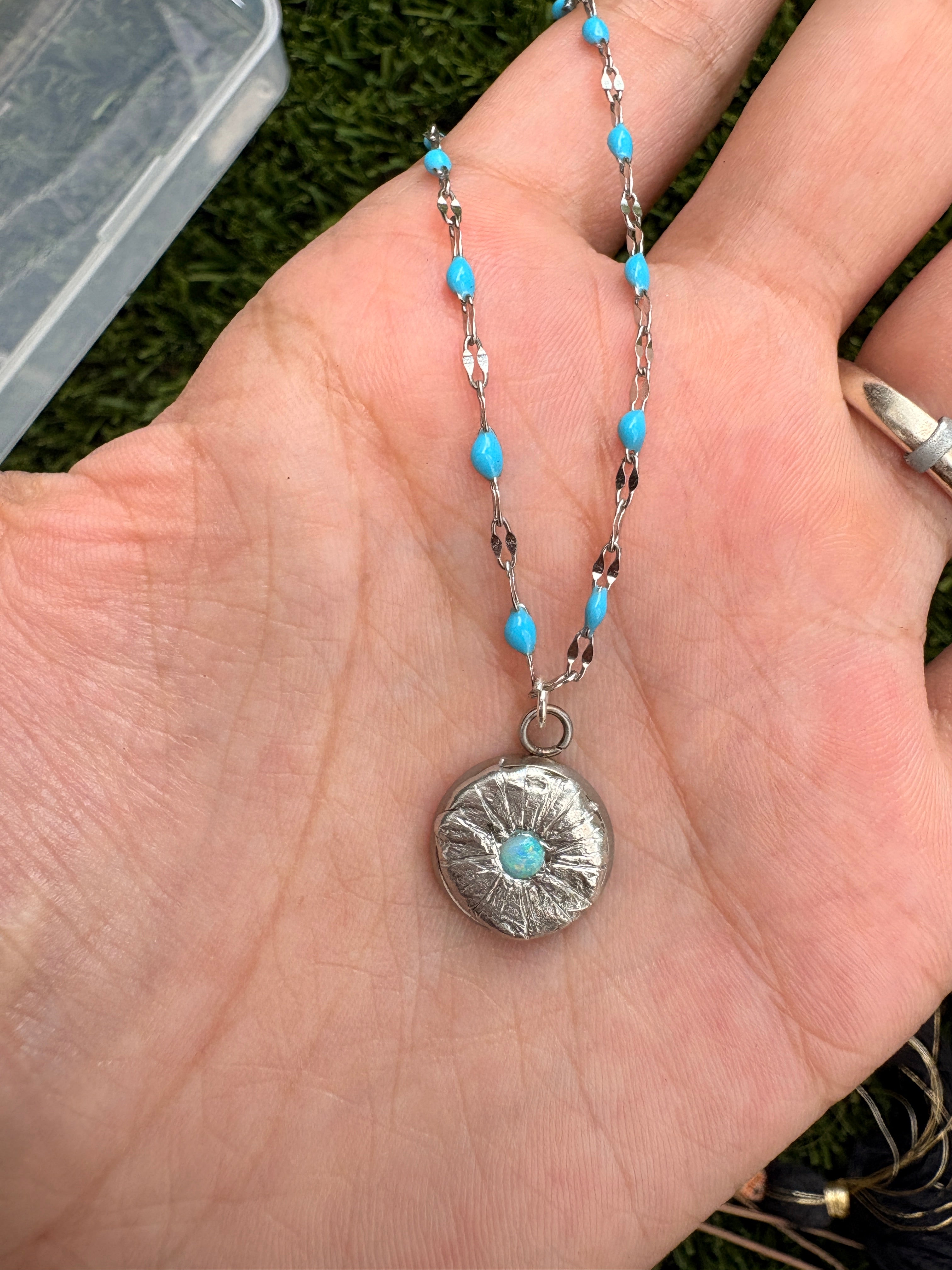 “Opal Bloom” Necklace