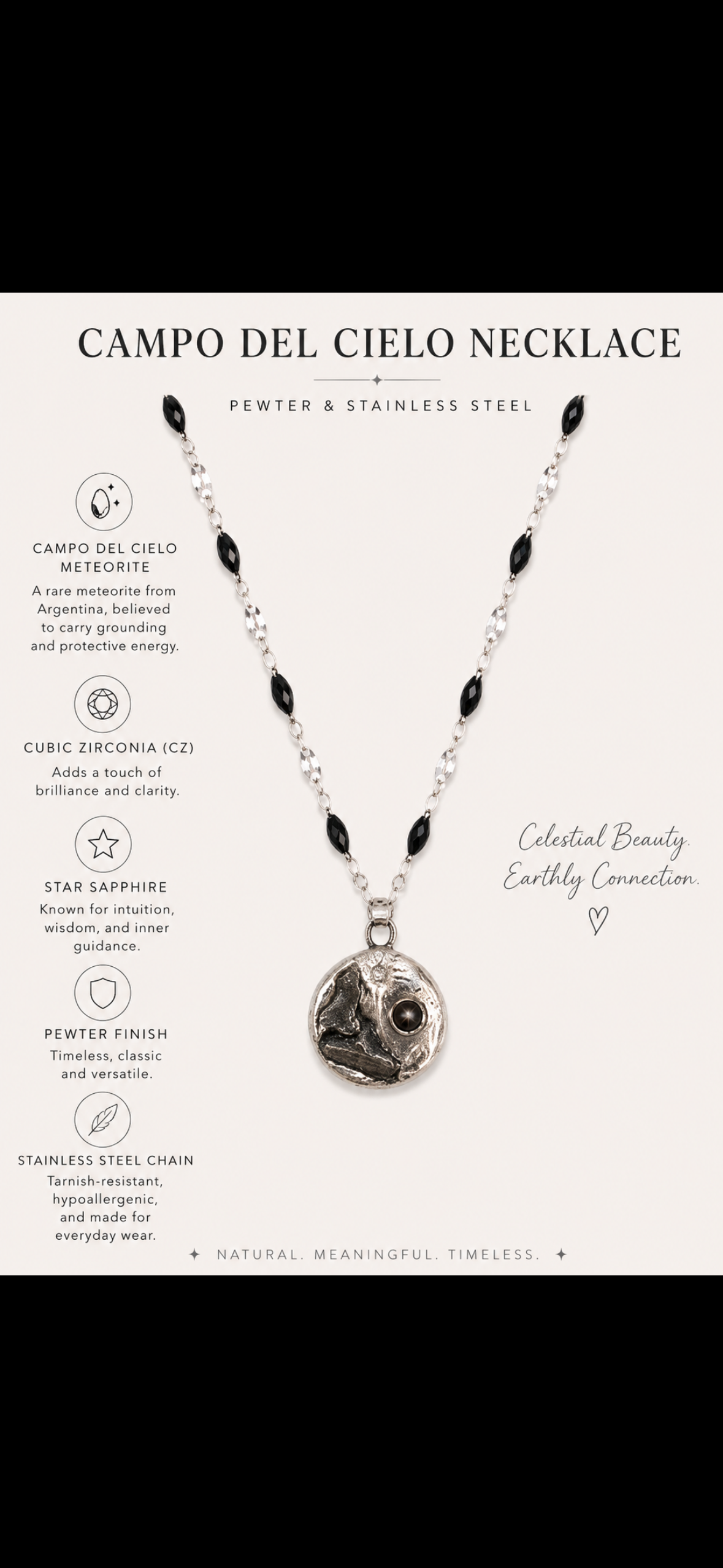 Campo del Cielo Necklace